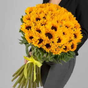  Belek Flower Sunflower Bouquet 35 Pieces